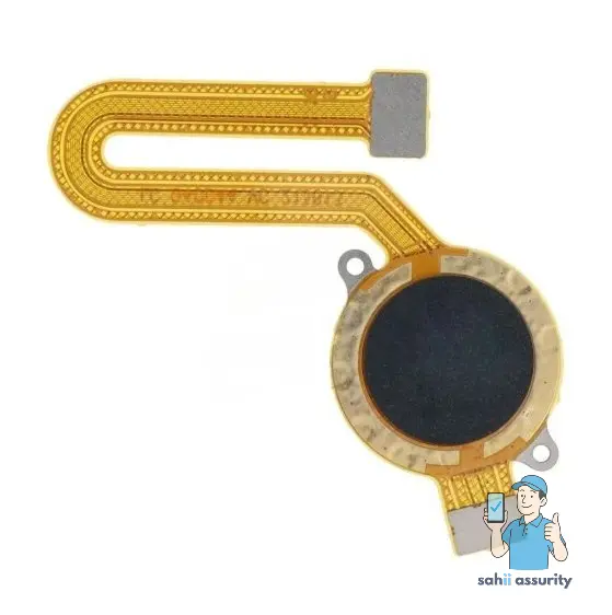 Fingerprint Sensor with Flex Cable for Motorola Moto G71 5G Black thumbnail